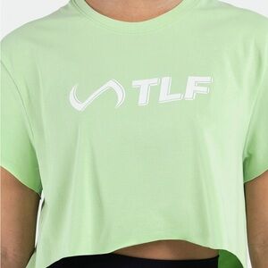 TLF Green Crop Tee Shirt